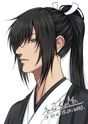 Bust up / Cel shading